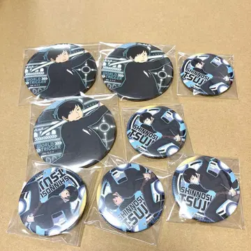 월드 트리거 와트리 츠지 신노스케 캔뱃지 Limited Base 리미베