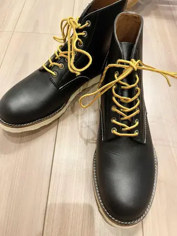 미사용 워크 부츠 블랙 26cm