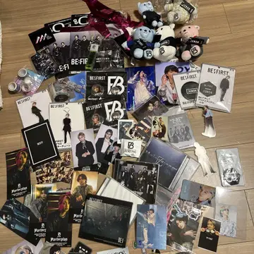 BE:FIRST 굿즈 세트 포토 카드 봉제 인형 등 묶음 판매