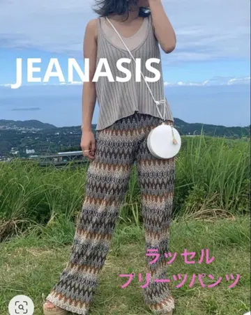 JEANASIS 러셀 플리츠 팬츠 멀티 컬러 새상품