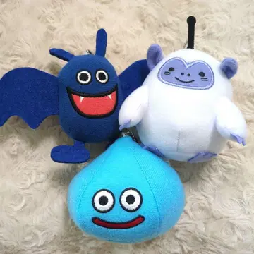 드래곤 퀘스트 슬라임 와타보 드라키 봉제 인형 세트
