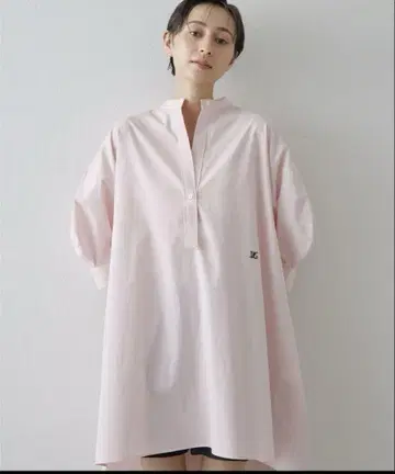 윔 가젯 Whim Gazette 자수 튜닉 셔츠 완판 한정판