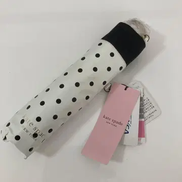 kate spade 도트 무늬 접이식 우산 우천 겸용