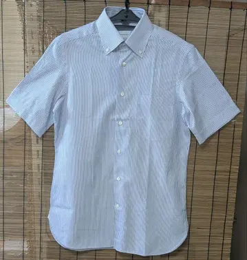 미사용품 Ermenegildo Zegna 제냐 반팔 셔츠 남성용