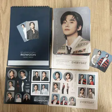 ROWOON EVERYDAY 포토 카드 세트