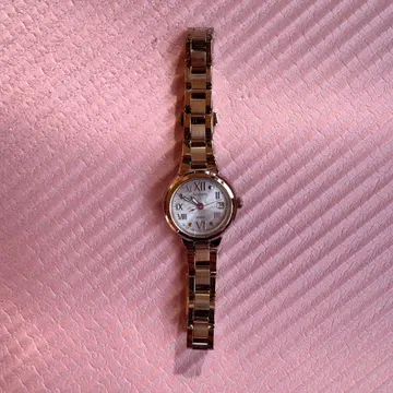 CASIO SHEEN 핑크 골드 손목시계
