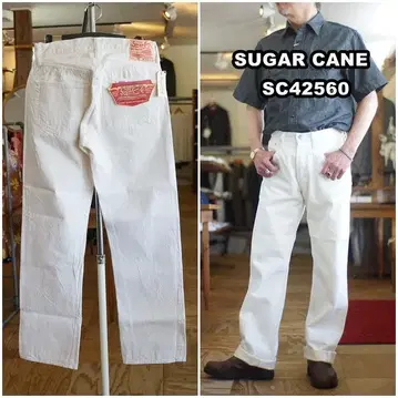 sugarcane 슈가케인 화이트 청바지 데님 sc42560 30