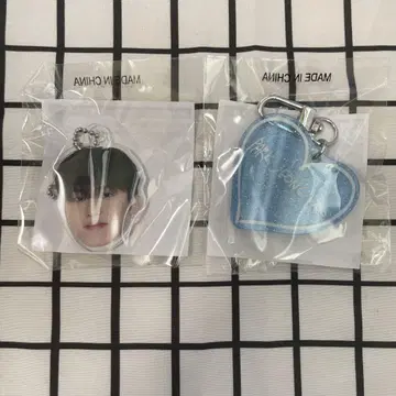 TREASURE 정우 얼굴 아크링 키링 라메 아크릴 키링 POPUP