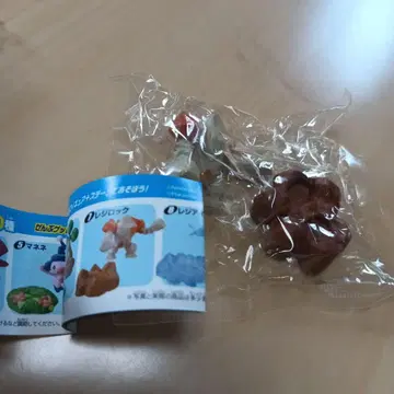 포켓몬 공 초코 피규어 레지락 5개 세트 미개봉품