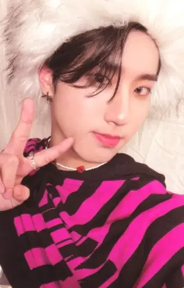StrayKids ODDINARY HAN 트레이딩 카드 빨간색