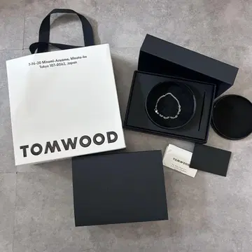 [컨디션 최상] tomwood 팔찌 실버 부속품 완비! 7.0inc