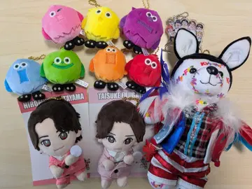 Kis-My-Ft2 봉제 인형 세트 후지가야 키타야마 스크리머즈 더피