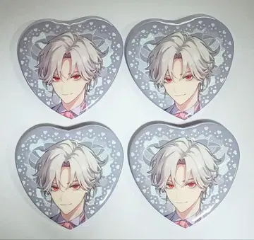 니지산지 Prism Heart June Bride 쿠츠하 하트형 캔뱃지