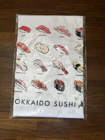 HOKKAIDO 스시 패턴 티셔츠