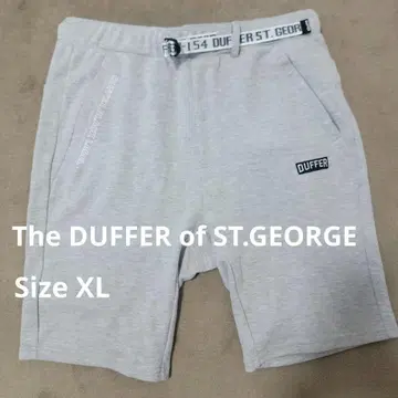 The DUFFER of ST.GEORGE 하프 팬츠 그레이 XL 사이즈