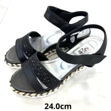 Put's 샌들 천연 가죽 24.0cm 일본제 통굽