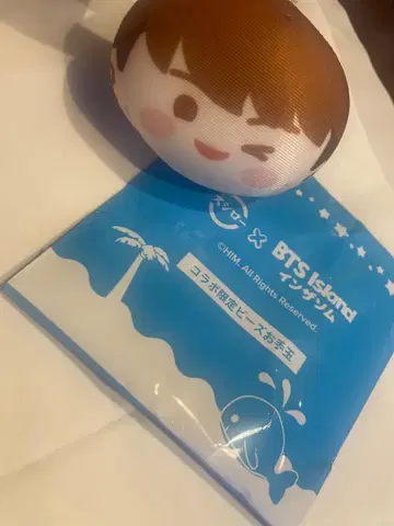 스시로 BTS 인더섬 오테다마 봉제 인형 진