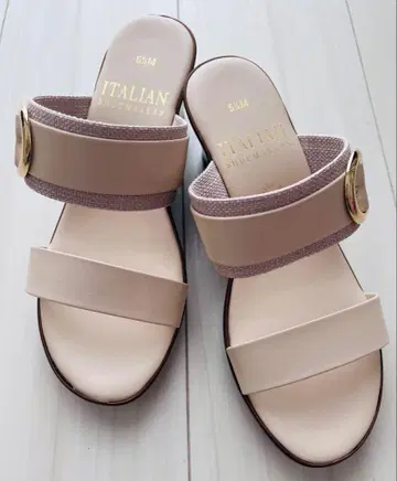 ITALIAN SHOE MAKERS 베이지 샌들