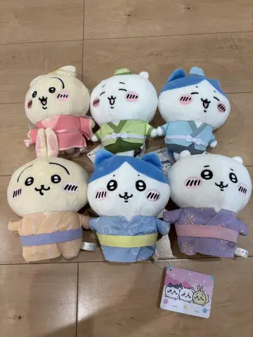 치이카와 (먼작귀) 유카타 칠석 봉제 인형 묶음 판매