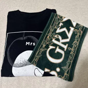 [미사용] Mrs. GREEN APPLE 에덴의 낙원 EDEN 롱T 타월