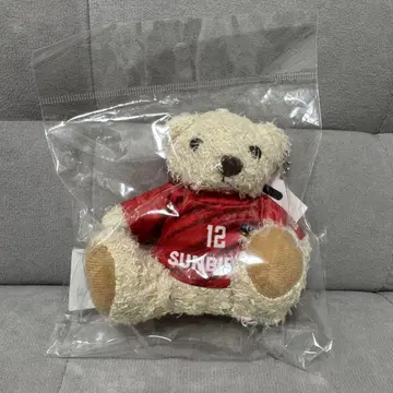 미개봉 새상품 다카하시 란 산토리 선버즈 오사카 베어 키링 봉제 인형