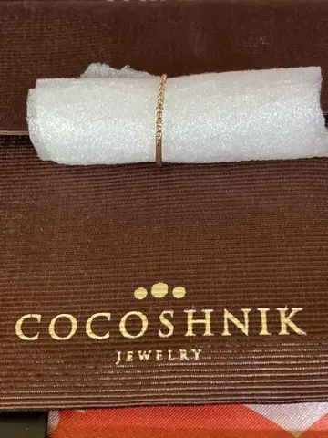 K10YG COCOSHNIK 골드 다이아 반지