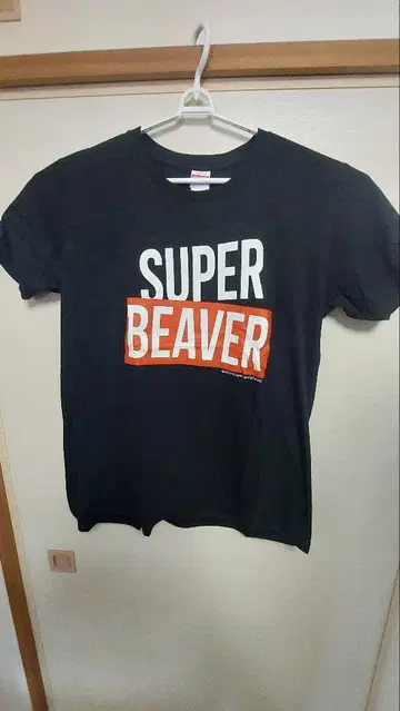 SUPER BEAVER 티셔츠 블랙