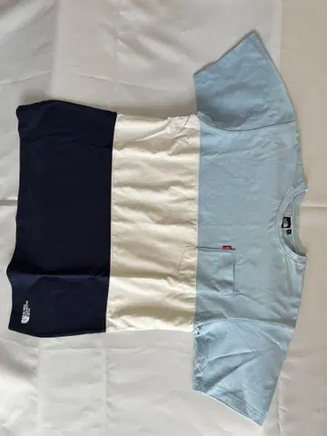 노스페이스 포켓 부착 티셔츠