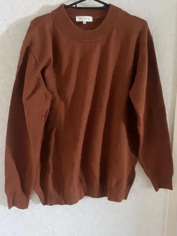 THE SHOP TK 브라운 크루넥 스웨터 L