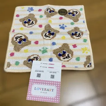 FEILER LOVERARY 곰 무늬 타월