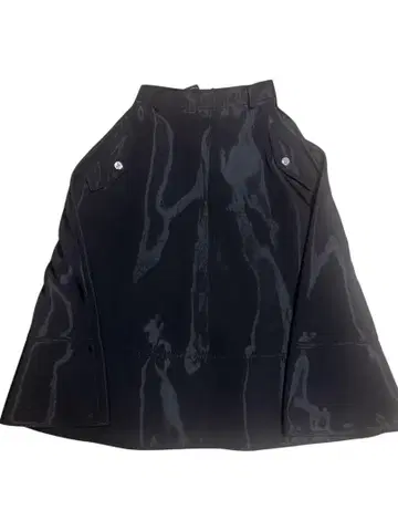 VIVIANO 블랙 플레어 스커트 24ss
