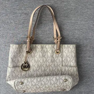 Michael Kors 화이트 토트백