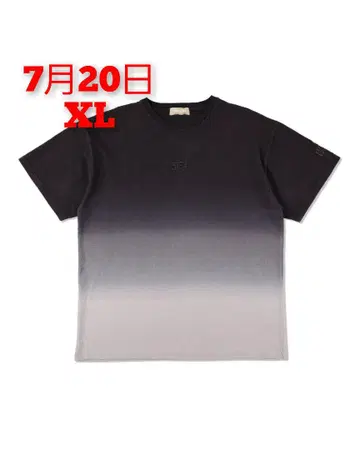 STEP_DYE S/S TEE / Black