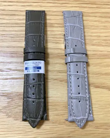손목시계 21mm용 가죽 벨트 가죽 벨트 2개 세트 MORELLATO