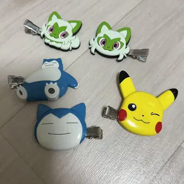 포켓몬 헤어 클립 세트