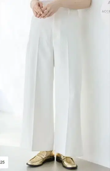 #Newans 롱 슬릿 와이드 팬츠