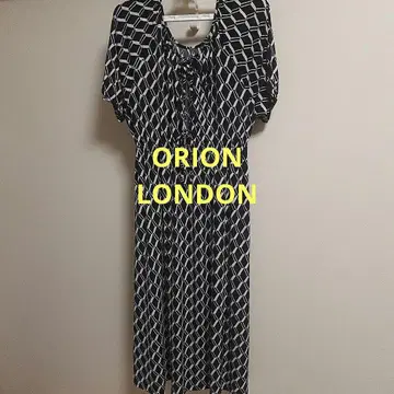 ORION LONDON 리본 원피스 M 럭스 아르모와르 카프리스