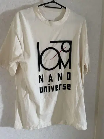 NANO universe 티셔츠 S 사이즈 아이보리