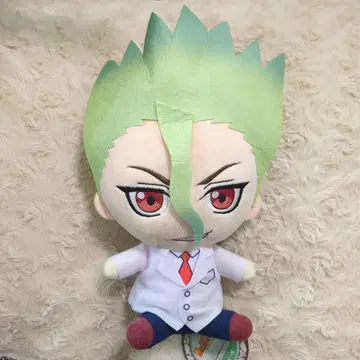 Dr. STONE 이시가미 센쿠 흰 옷 봉제 인형 BC 닥터 스톤