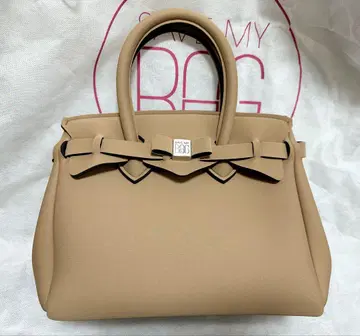 SAVE MY BAG 핸드백 베이지 세이브 마이 백