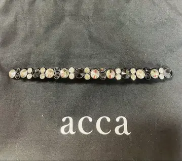 acca 베리 머리핀 블랙