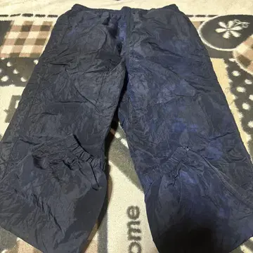 네이비 나일론 팬츠