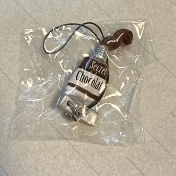 물감 스트랩 시크릿 초콜릿색