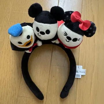 홍콩 디즈니 미키 미니 도날드 머리띠 할로윈