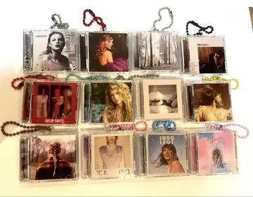 Taylor Swift 앨범 CD 키링 한정 특별 세트 12 앨범