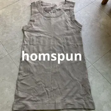 homspun 슬리브리스 베이지