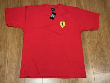 Ferrari 레드 티셔츠 L 사이즈 공식 라이선스 상품