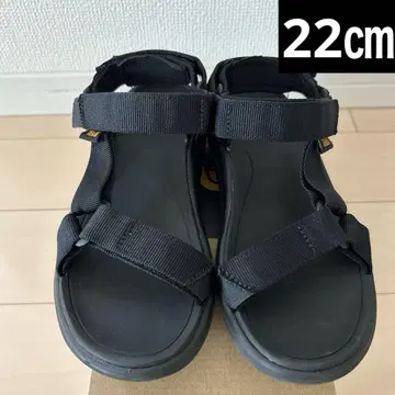 Teva 테바 여성용 샌들 블랙 22cm