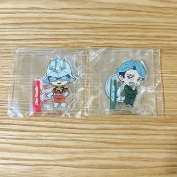 Gundam GQuuuuuuX(지크 액스) 아크릴 스탠드 2종 세트