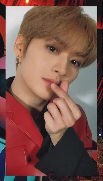 StrayKids Circus LeeKnow 트레이딩 카드 검은색 테두리